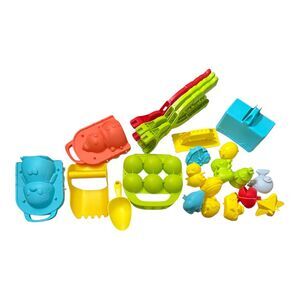 Snow and Beach‎ Sand Toys Set with Molds and Tools for Kids Play